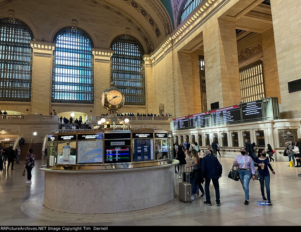 Info. booth & concourse